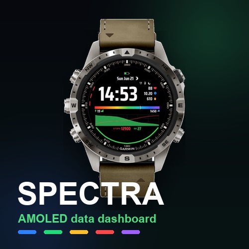 Spectra watch face preview